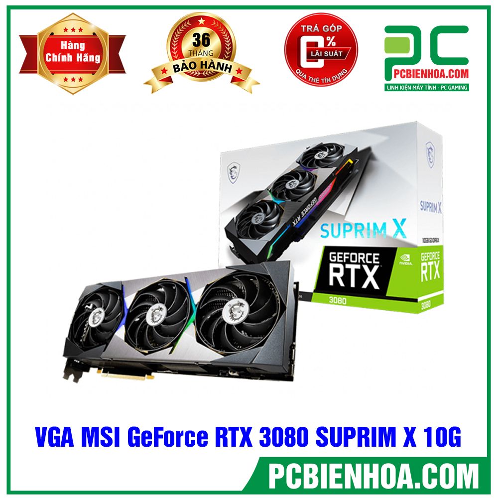 VGA MSI GeForce RTX 3080 SUPRIM X 10G