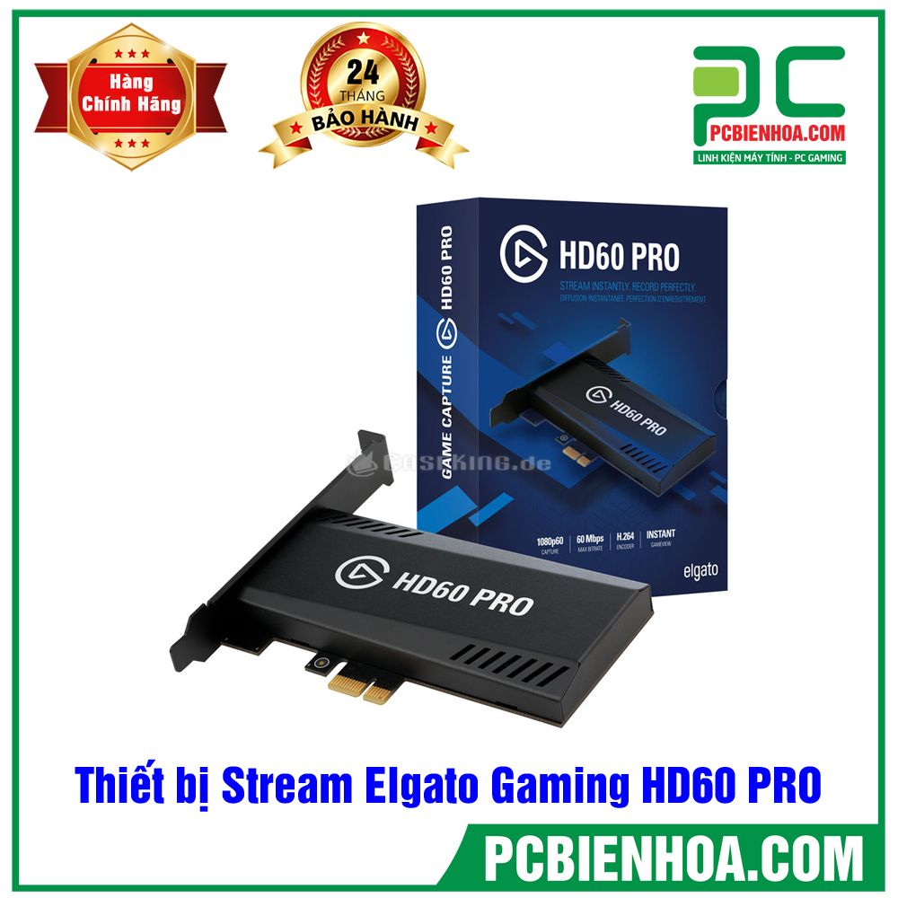 Thiết bị Stream Elgato Gaming Video Capture HD60 PRO 1GC109901002