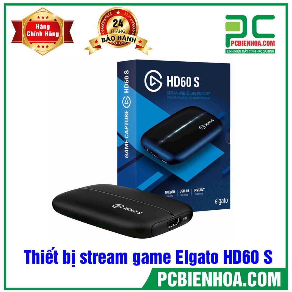 Thiết bị stream game Elgato HD60 S