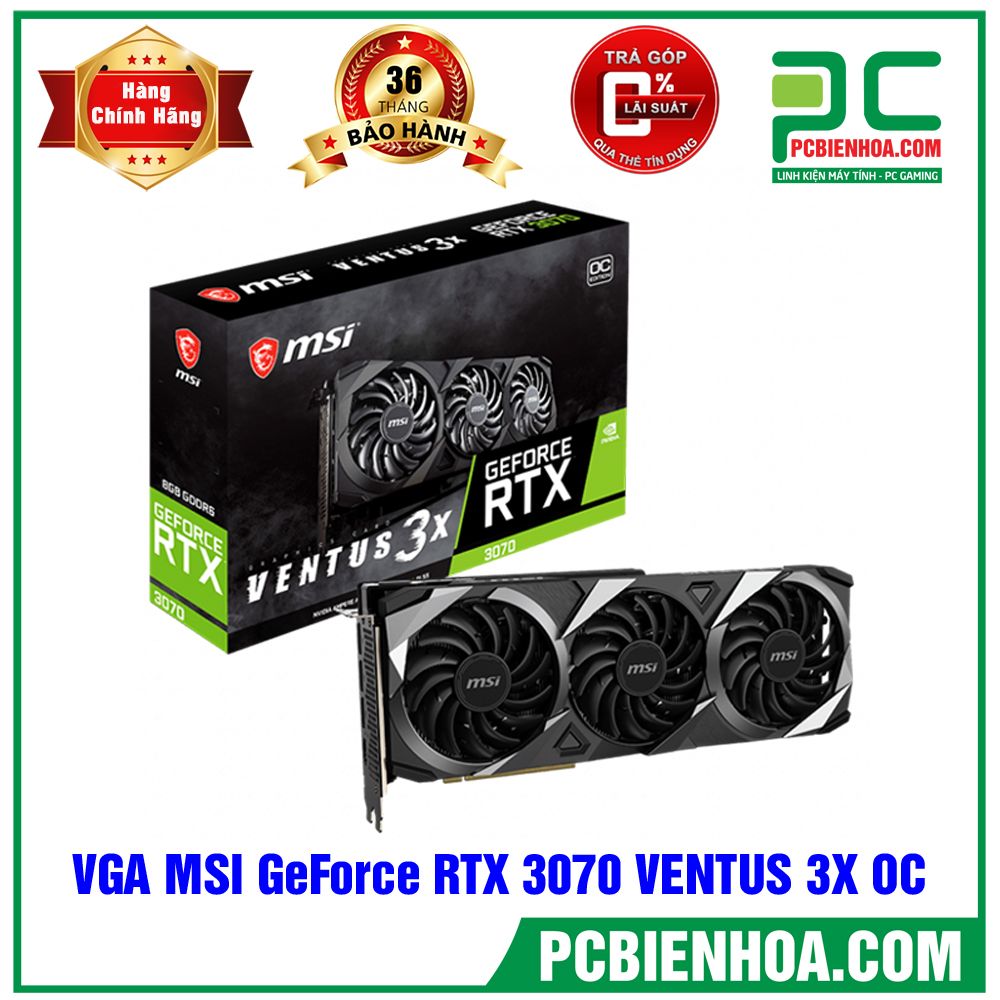 VGA MSI GeForce RTX 3070 VENTUS 3X OC