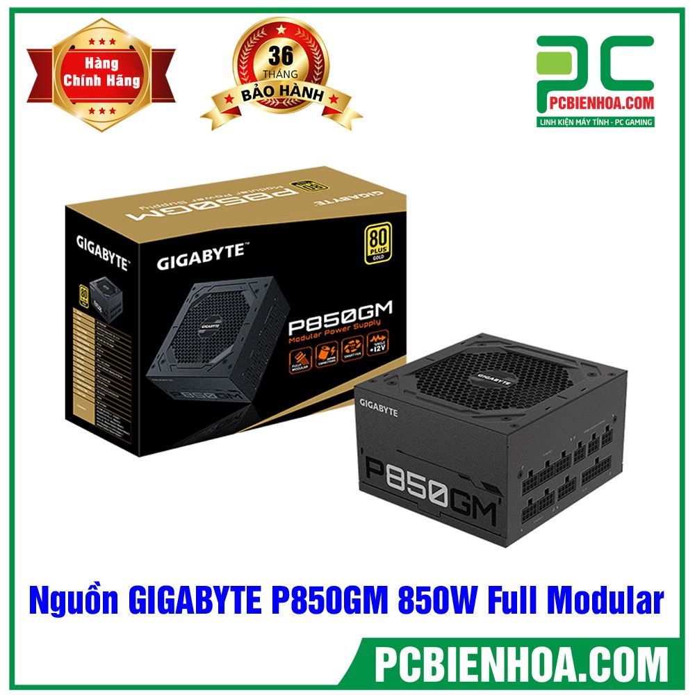 Nguồn GIGABYTE P850GM 850W Full Modular