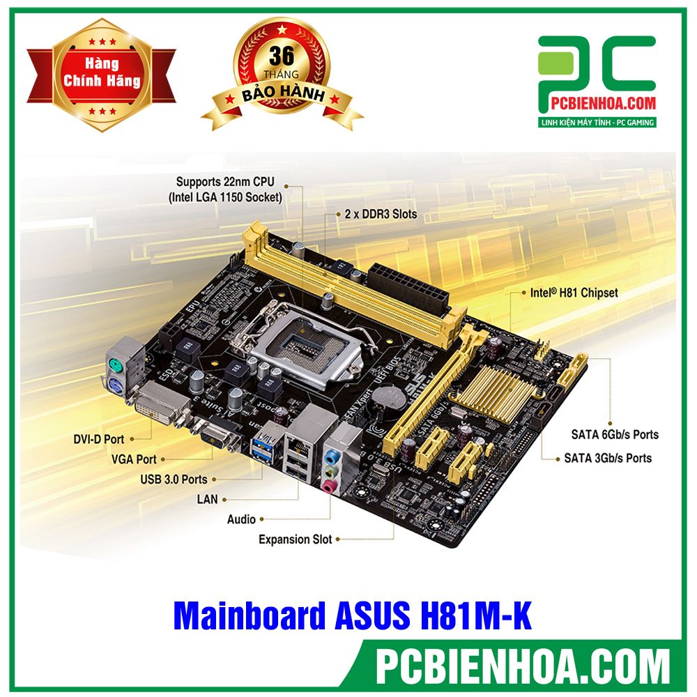 Mainboard ASUS H81M-K