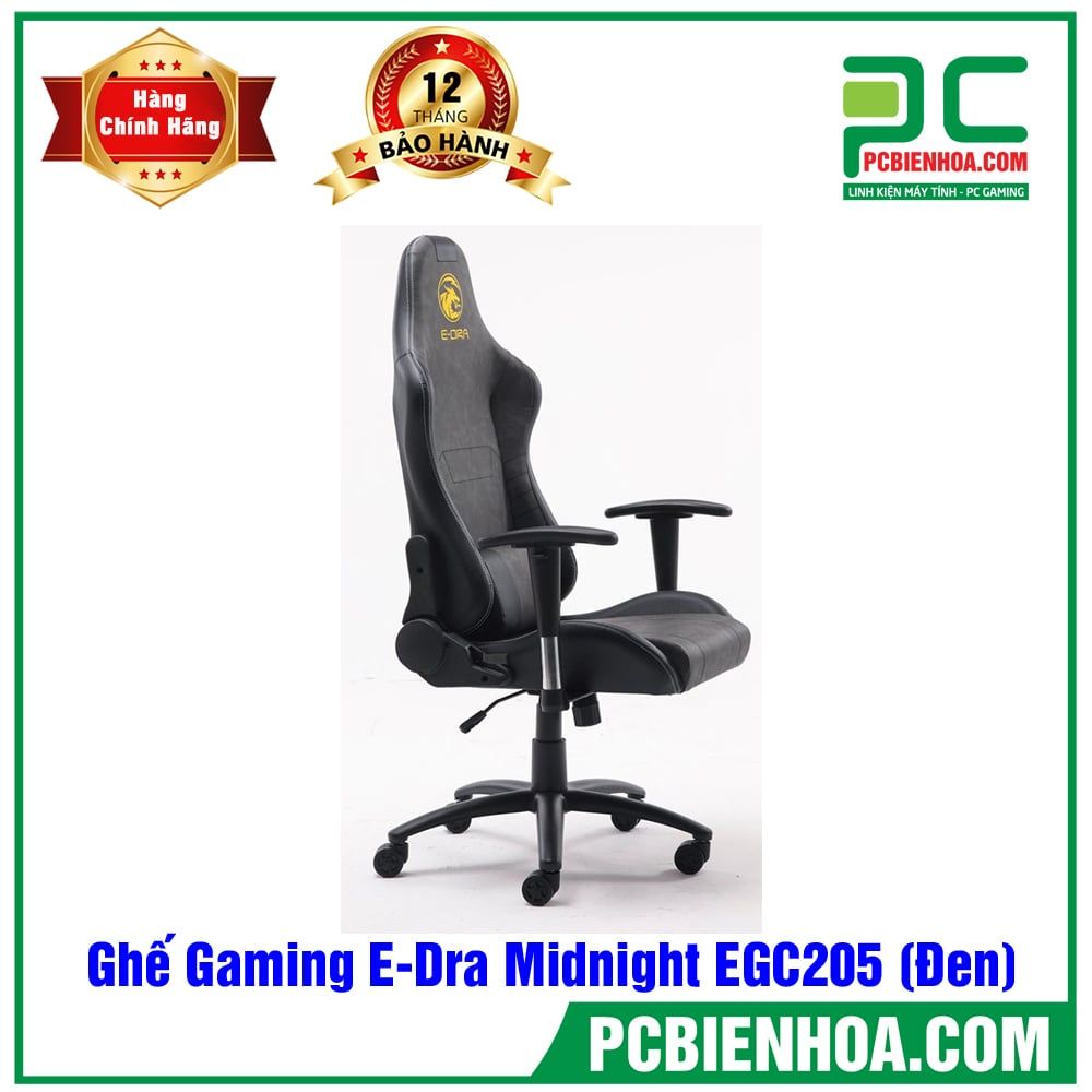 Ghế Gaming E-Dra Midnight EGC205 (Đen)