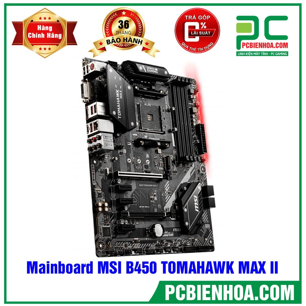 Mainboard MSI B450 TOMAHAWK MAX II ( AM4 / ATX / 4xDDR4 )