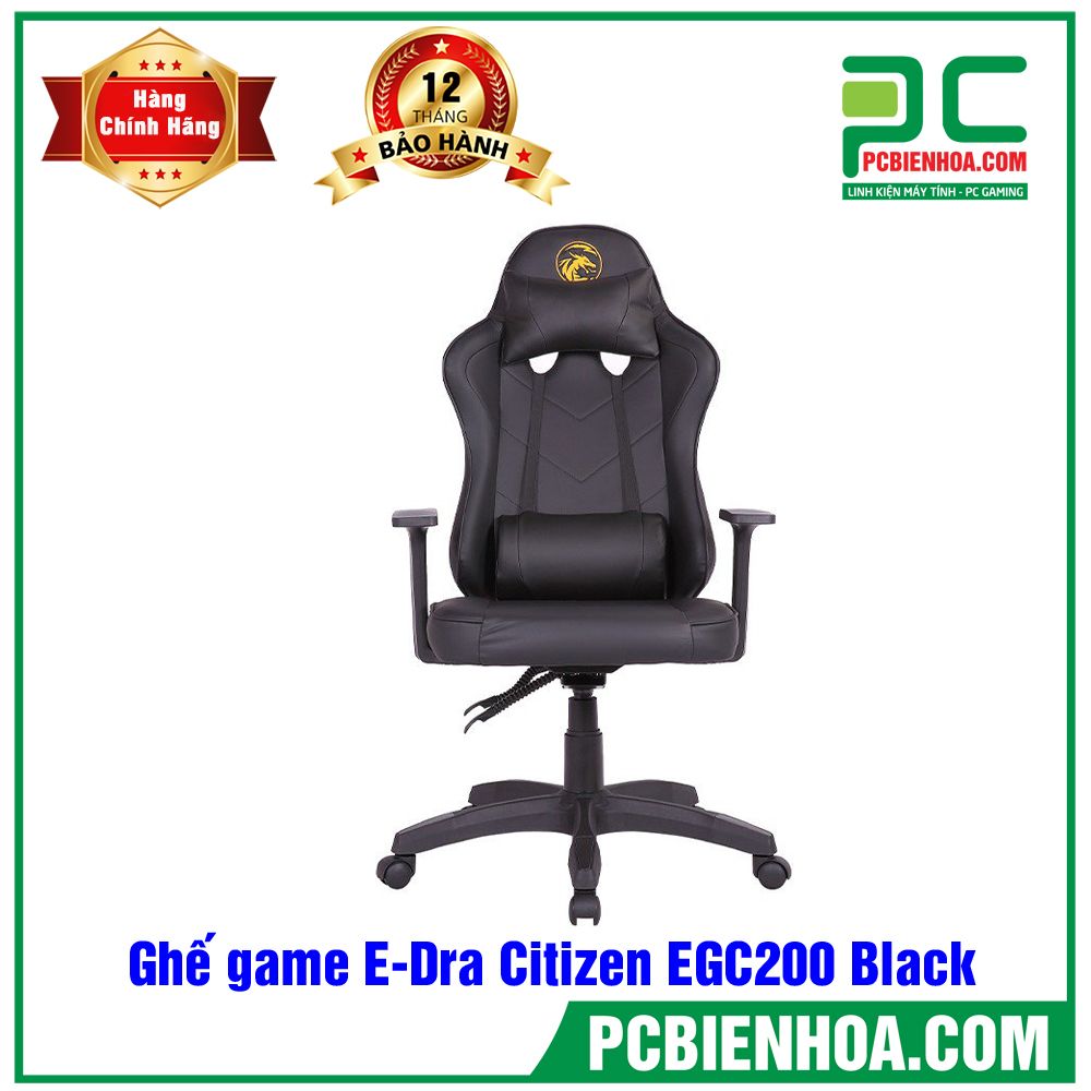 Ghế game E-Dra Citizen EGC200 Black ( Chất lượng vượt trôi so với tầm giá )