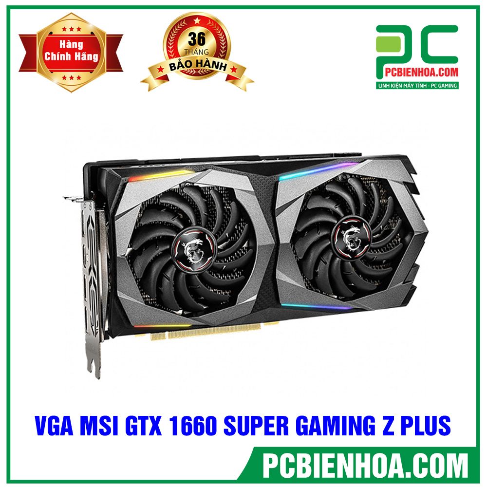 VGA MSI GeForce GTX 1660 SUPER GAMING Z PLUS