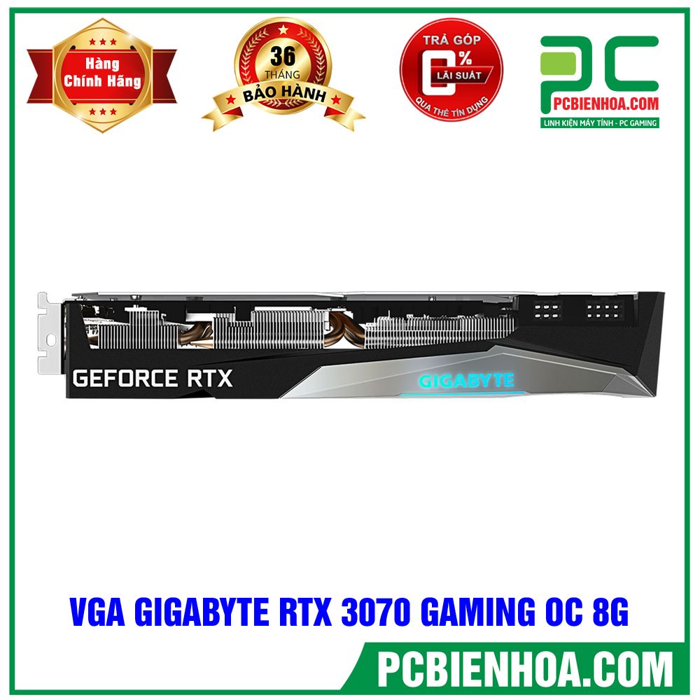 VGA GIGABYTE GeForce RTX 3070 GAMING OC 8G (CÓ BÁN LẺ)