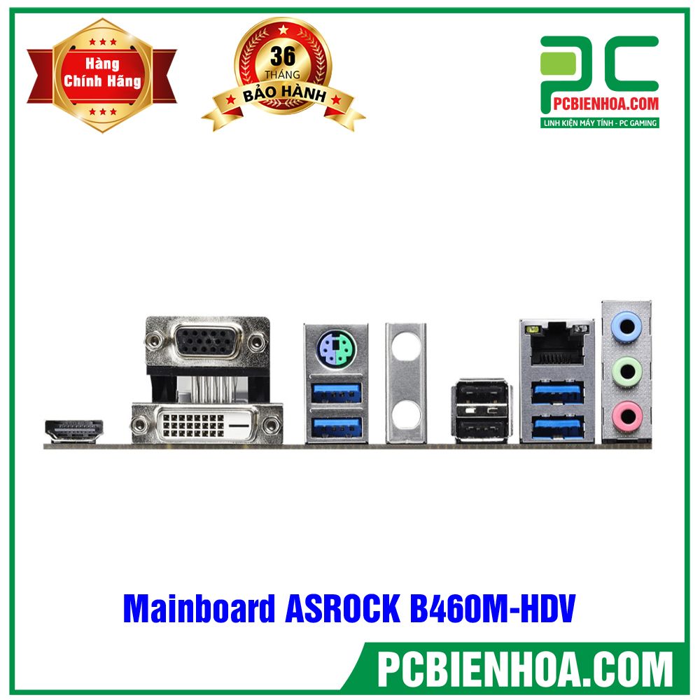 Mainboard ASROCK B460M-HDV ( LGA1200 / M-ATX / 2xDDR4 )
