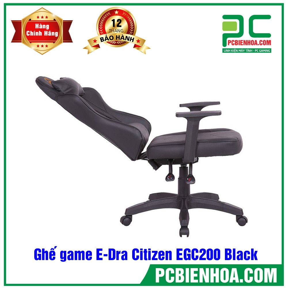 Ghế game E-Dra Citizen EGC200 Black ( Chất lượng vượt trôi so với tầm giá )