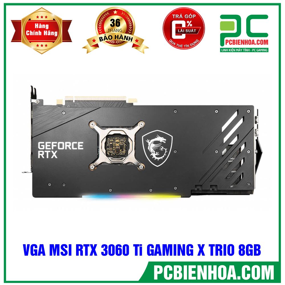 Card đồ họa MSI RTX 3060 Ti GAMING X TRIO 8G