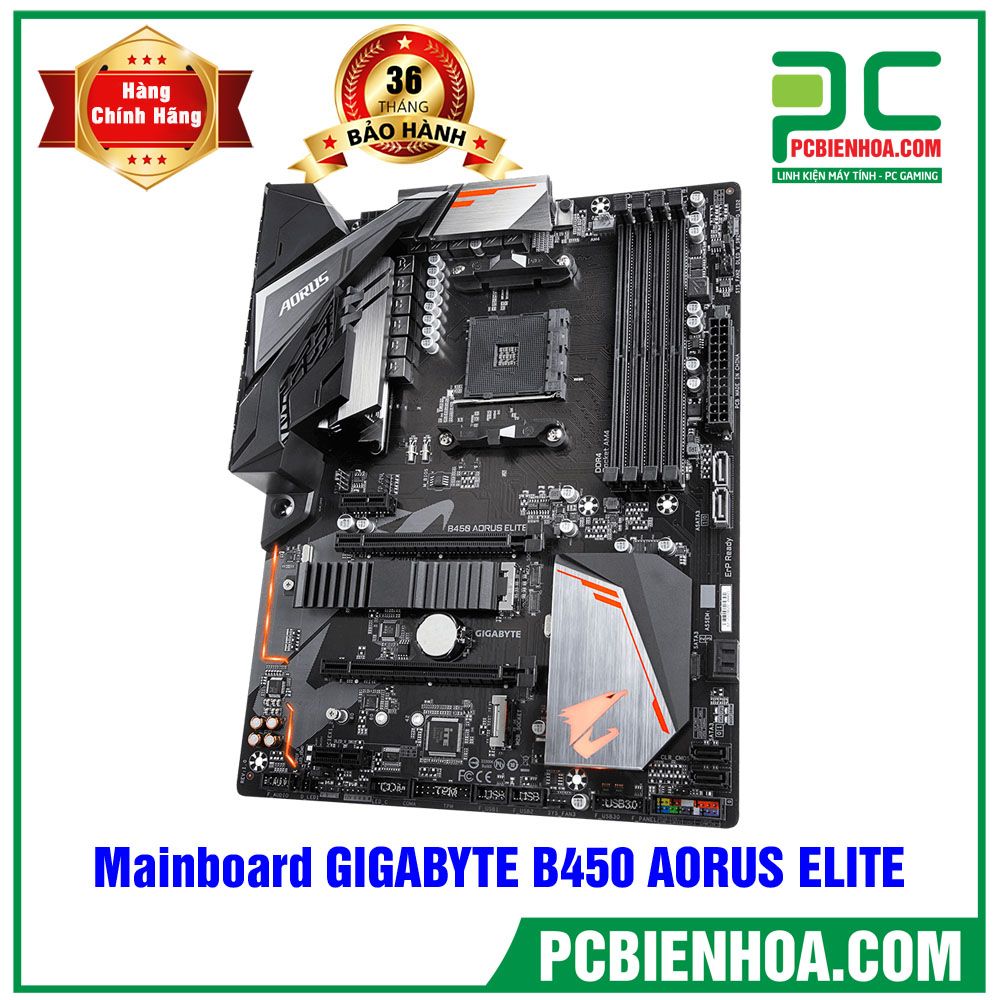 Mainboard GIGABYTE B450 AORUS ELITE ( AM4 / ATX / 4xDDR4 )