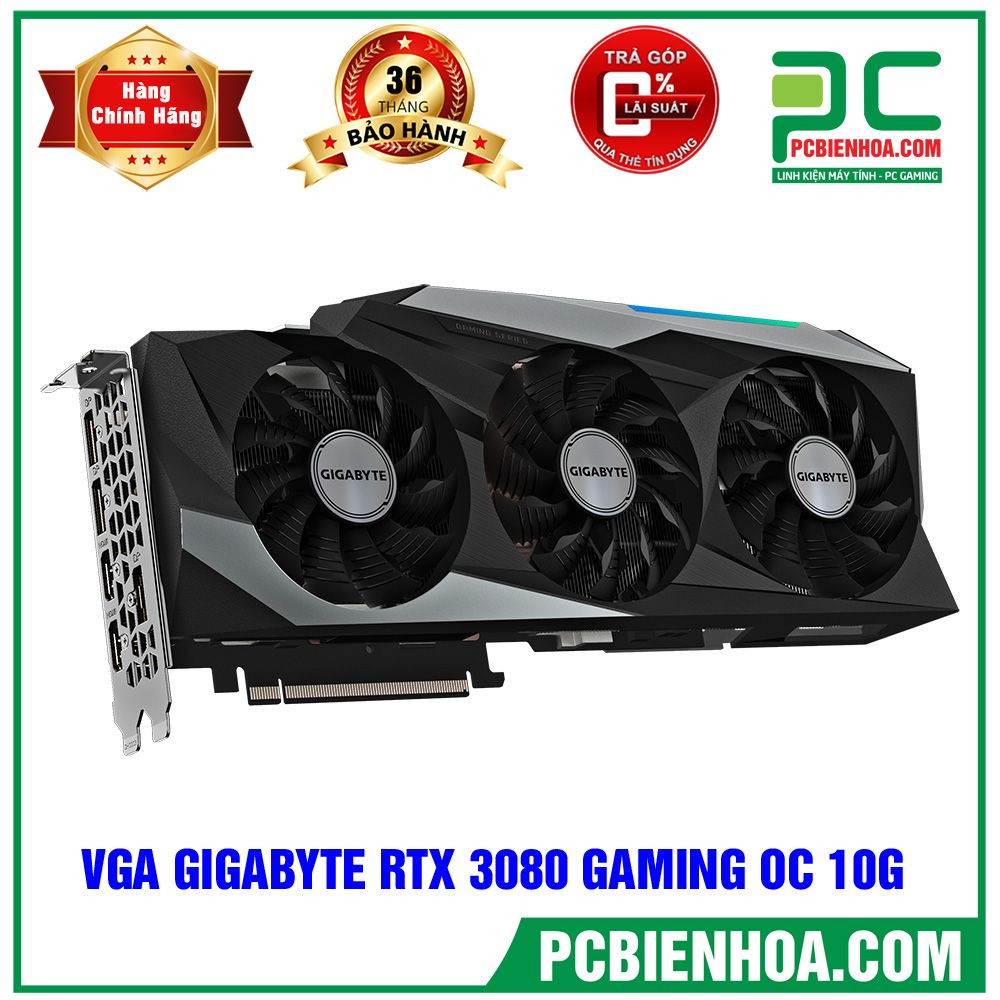 VGA GIGABYTE GeForce RTX 3080 GAMING OC 10G (GV-N 3080 GAMING OC-10GD)