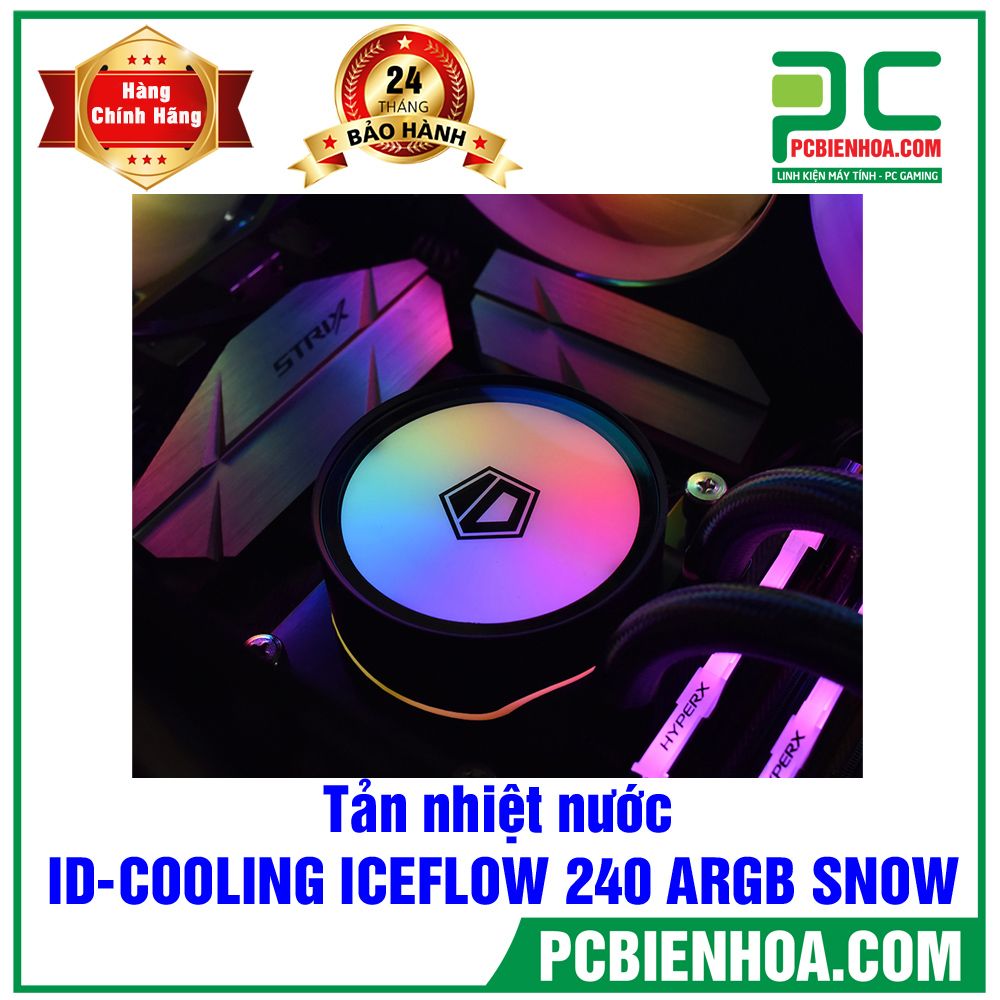 BỘ TẢN NHIỆT NƯỚC ID-COOLING ICEFLOW 240 ARGB
