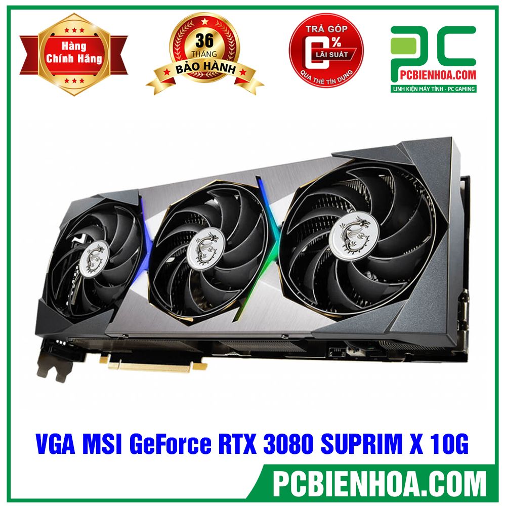 VGA MSI GeForce RTX 3080 SUPRIM X 10G