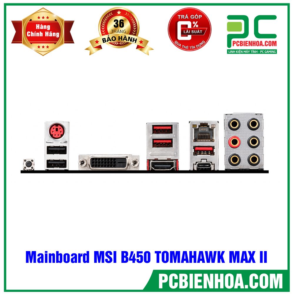 Mainboard MSI B450 TOMAHAWK MAX II ( AM4 / ATX / 4xDDR4 )