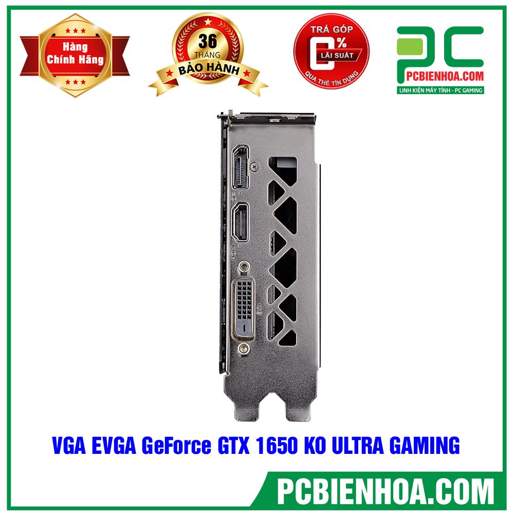 Card màn hình EVGA GeForce GTX 1650 ULTRA GAMING 4G DDR6
