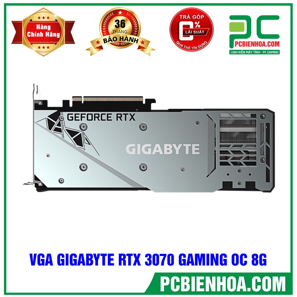 VGA GIGABYTE GeForce RTX 3070 GAMING OC 8G (CÓ BÁN LẺ)