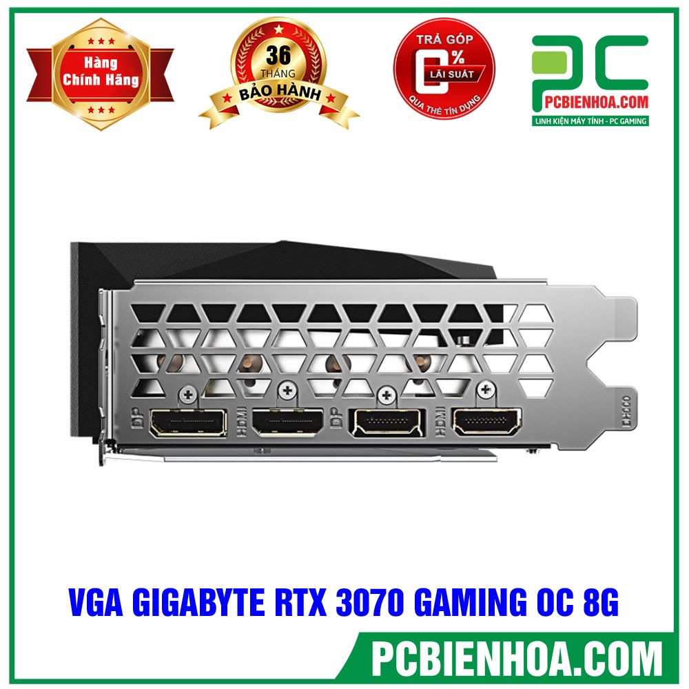 VGA GIGABYTE GeForce RTX 3070 GAMING OC 8G (CÓ BÁN LẺ)