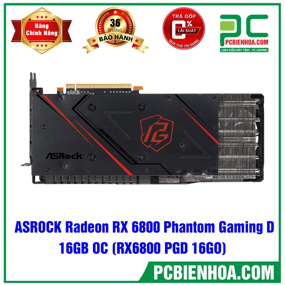 VGA ASROCK Radeon RX 6800 Phantom Gaming D 16G OC ( Tạm hết hàng )