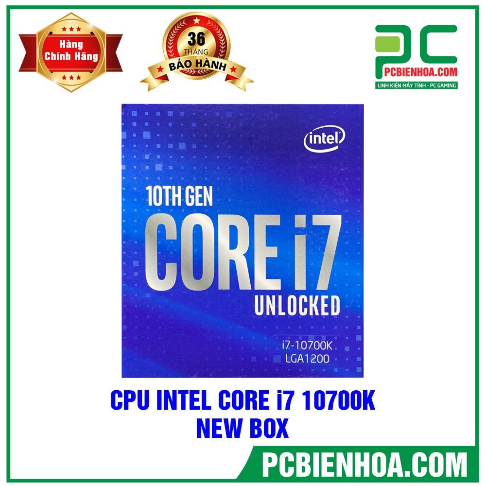 CPU Intel Core I7 10700K NEW BOX