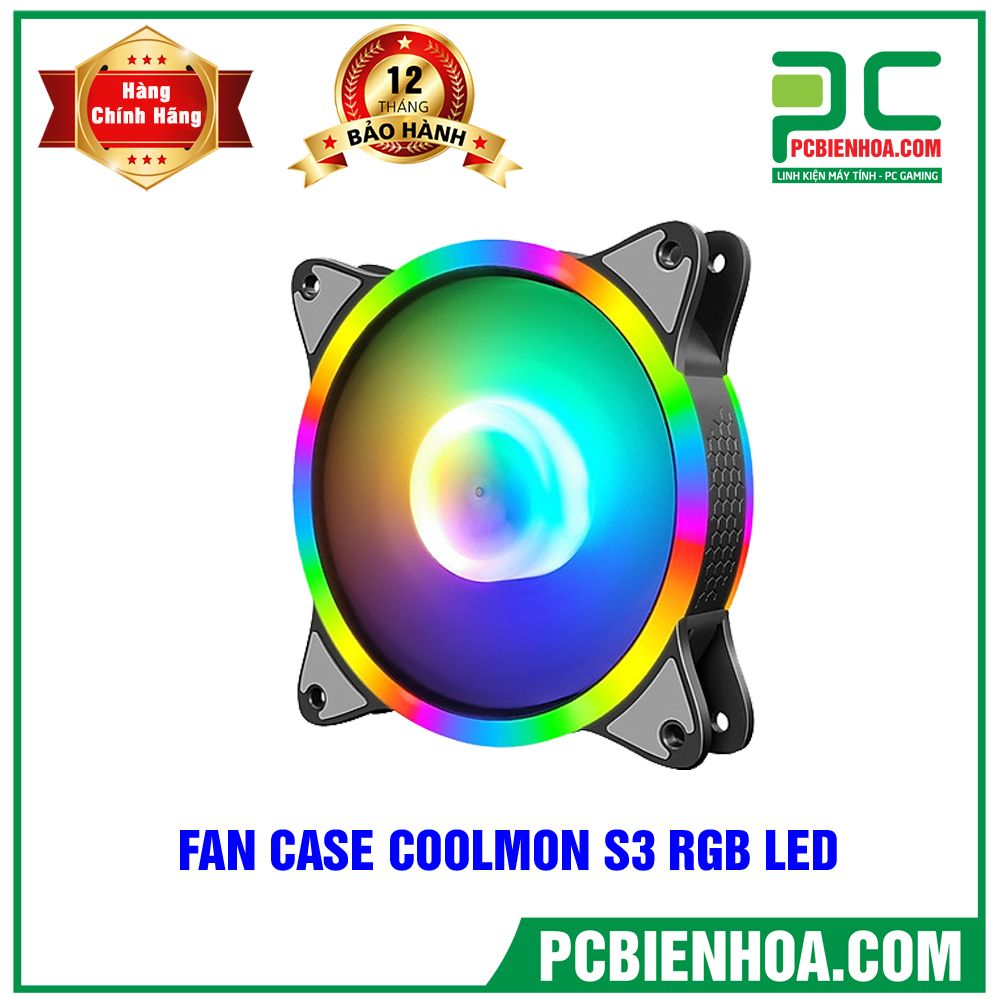 FAN CASE COOLMOON S3 RGB LED