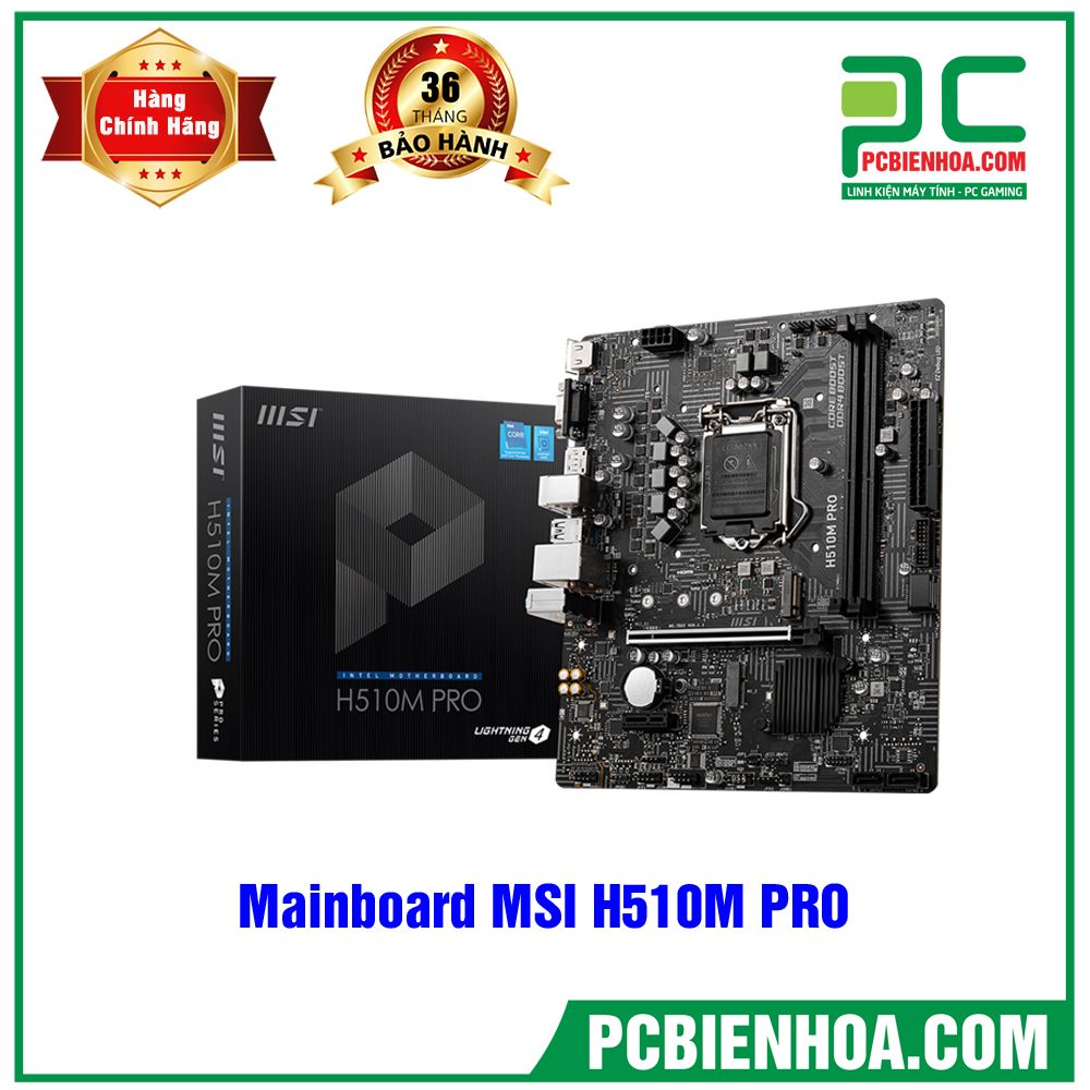 Mainboard MSI H510M PRO ( LGA1200 / M-ATX / 2xDDR4 )