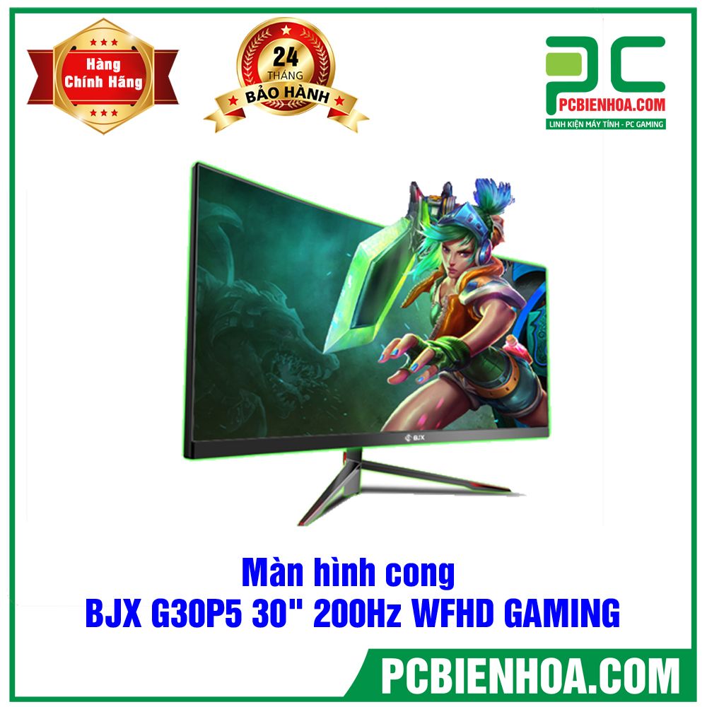 Màn hình cong BJX G30P5 30in 200Hz WFHD ( 2560x1080 ) GAMING