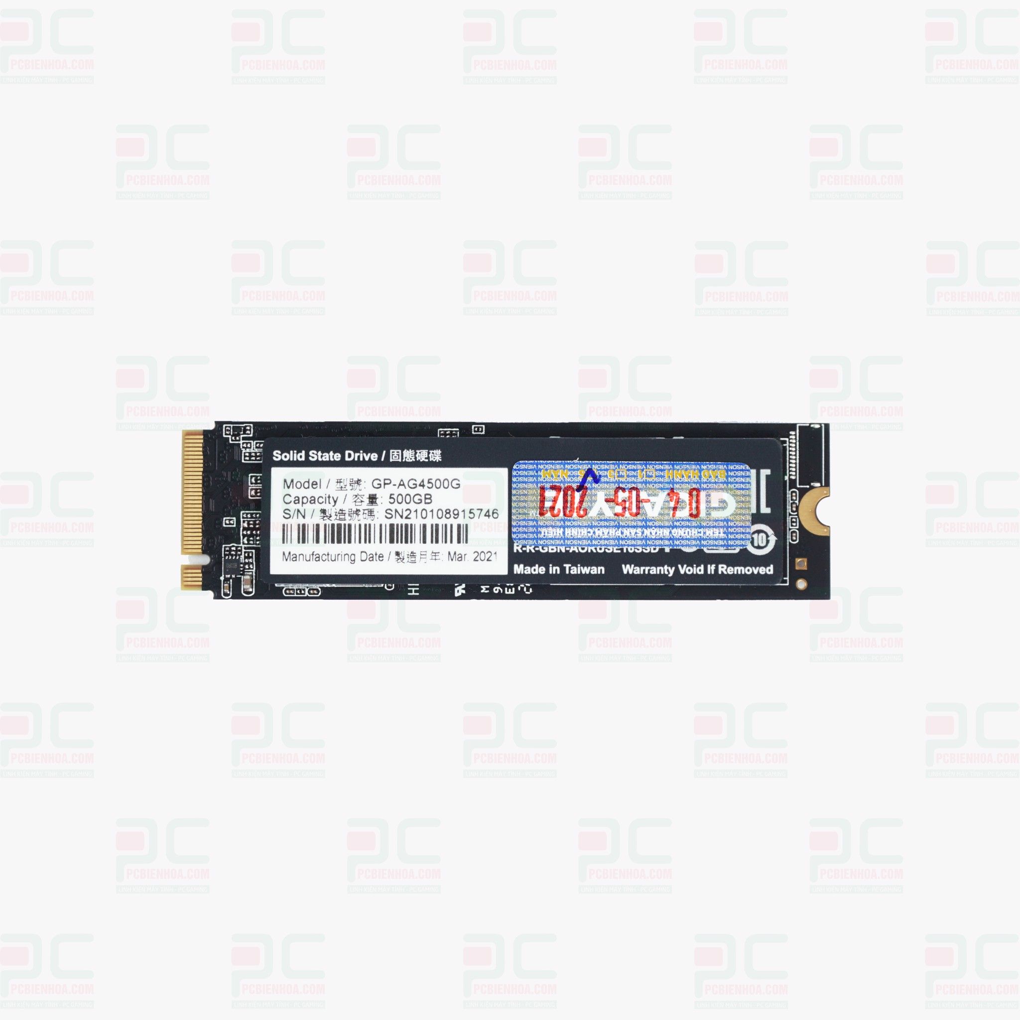 SSD GIGABYTE AORUS 500GB M.2 NVMe PCI-Express 4.0 x4 (GP-AG4500G) (AORUS GEN4)