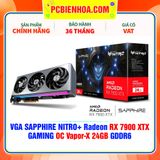  VGA SAPPHIRE NITRO+ Radeon RX 7900 XTX GAMING OC Vapor-X 24GB GDDR6 (11322-01-40G) 