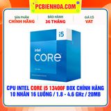  CPU INTEL CORE i5 13400F BOX CHÍNH HÃNG ( 10 NHÂN 16 LUỒNG / 1.8 - 4.6 GHz / 20MB ) 