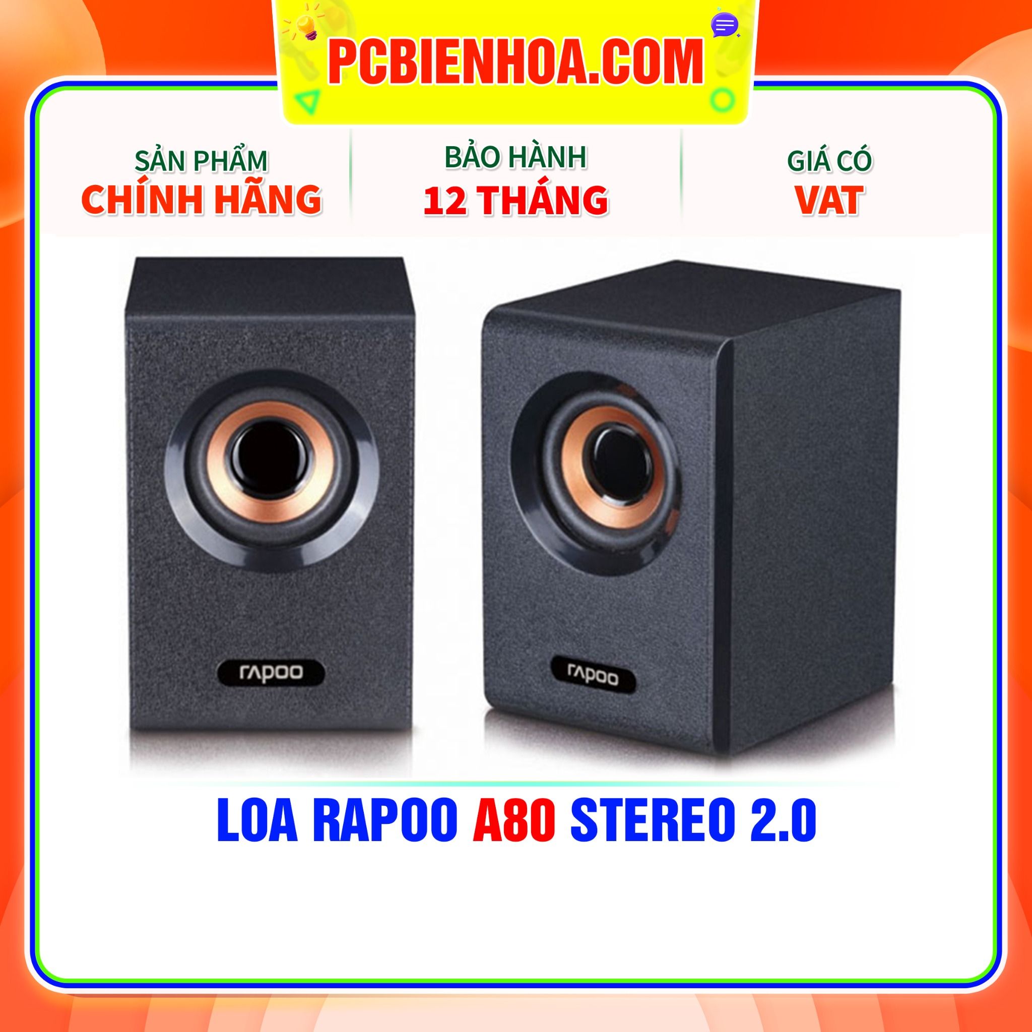  LOA RAPOO A80 STEREO 2.0 