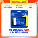  SSD ADATA SU650 240GB - 2.5in SATA III 3D NAND 