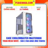  CASE COOLERMASTER MASTERBOX TD500 MESH WHITE - SẴN 3 FAN ARGB (MID TOWER) 