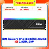  RAM ADATA XPG SPECTRIX D35G BLACK RGB - 8GB 3200MHz DDR4 