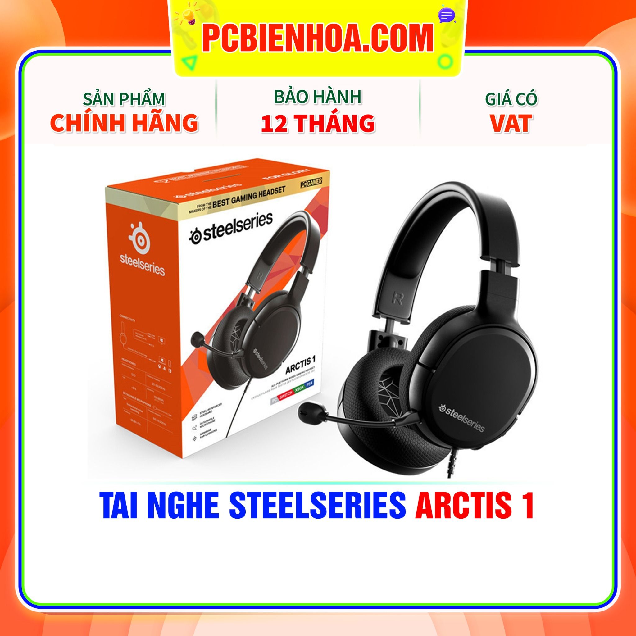  TAI NGHE STEELSERIES ARCTIS 1 