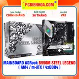  MAINBOARD ASRock B550M STEEL LEGEND ( AM4 / m-ATX / 4xDDR4 ) 