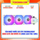  TẢN NHIỆT NƯỚC AIO CPU THERMALRIGHT AQUA ELITE 360 WHITE V3 ARGB ( HỖ TRỢ SOCKET LGA1700 / AM5 ) 