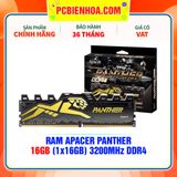  RAM APACER PANTHER 16GB (1x16GB) 3200MHz DDR4 