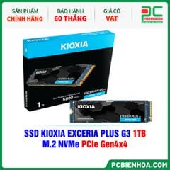 SSD KIOXIA EXCERIA PLUS G3 1TB - M.2 NVMe PCIe Gen4×4