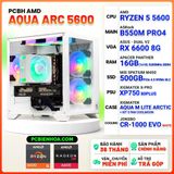  PCBH AMD AQUA ARC RYZEN 5 5600 / B550M / RX6600 8GB / 16GB / 500GB 