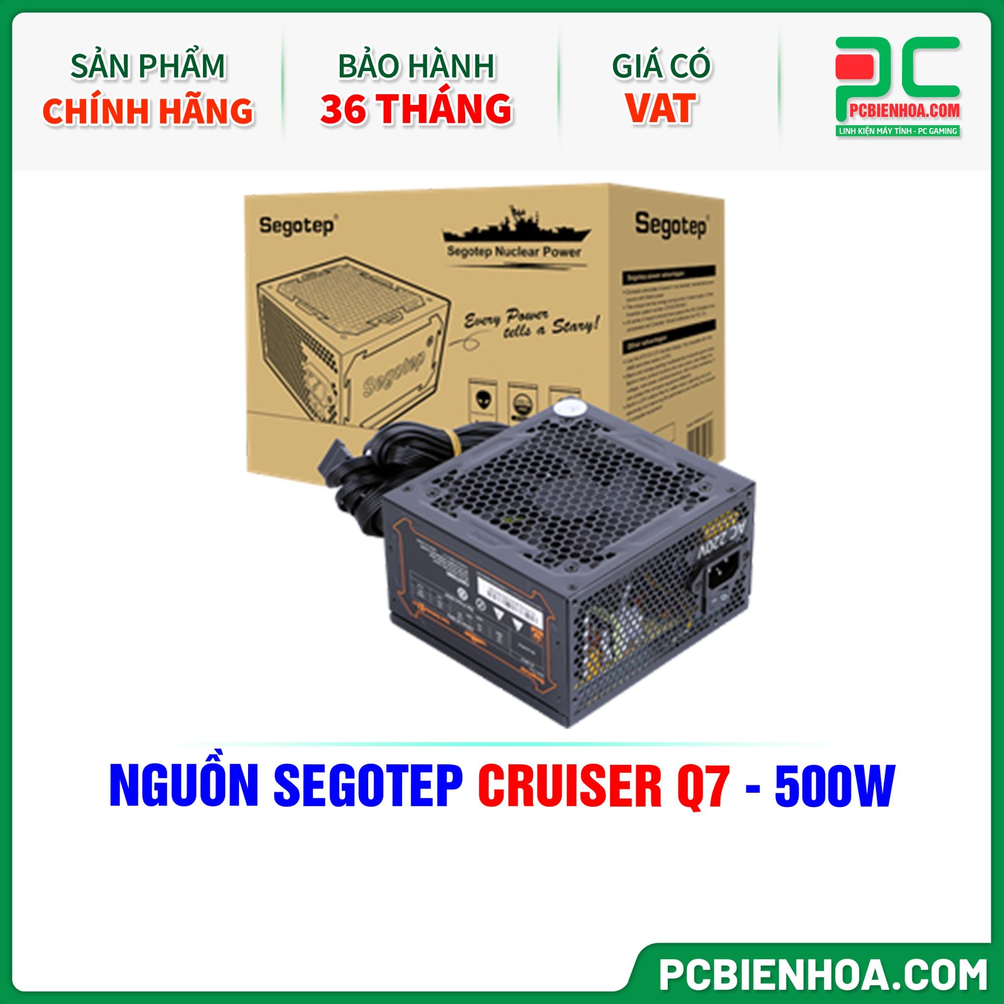 NGUỒN SEGOTEP CRUISER Q7 - 500W