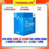  CPU INTEL CORE i3 13100F BOX CHÍNH HÃNG ( 4 NHÂN 8 LUỒNG / 3.4 - 4.5 GHz / 12MB ) 