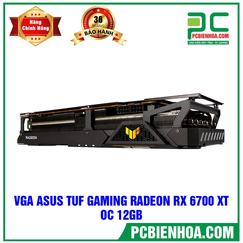 VGA ASUS TUF GAMING RADEON RX 6700 XT OC 12GB (CÓ BÁN LẺ)