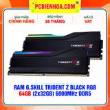  RAM G.SKILL TRIDENT Z5 RGB 64GB (2x32GB) 6000MHz DDR5 BLACK (F5-6000J3636F32GX2-TZ5RK) 