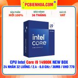  CPU Intel Core i9 14900K NEW BOX ( 24 NHÂN 32 LUỒNG / 2.4 - 6.0GHz / 36MB / Intel® UHD Graphics 770 ) 