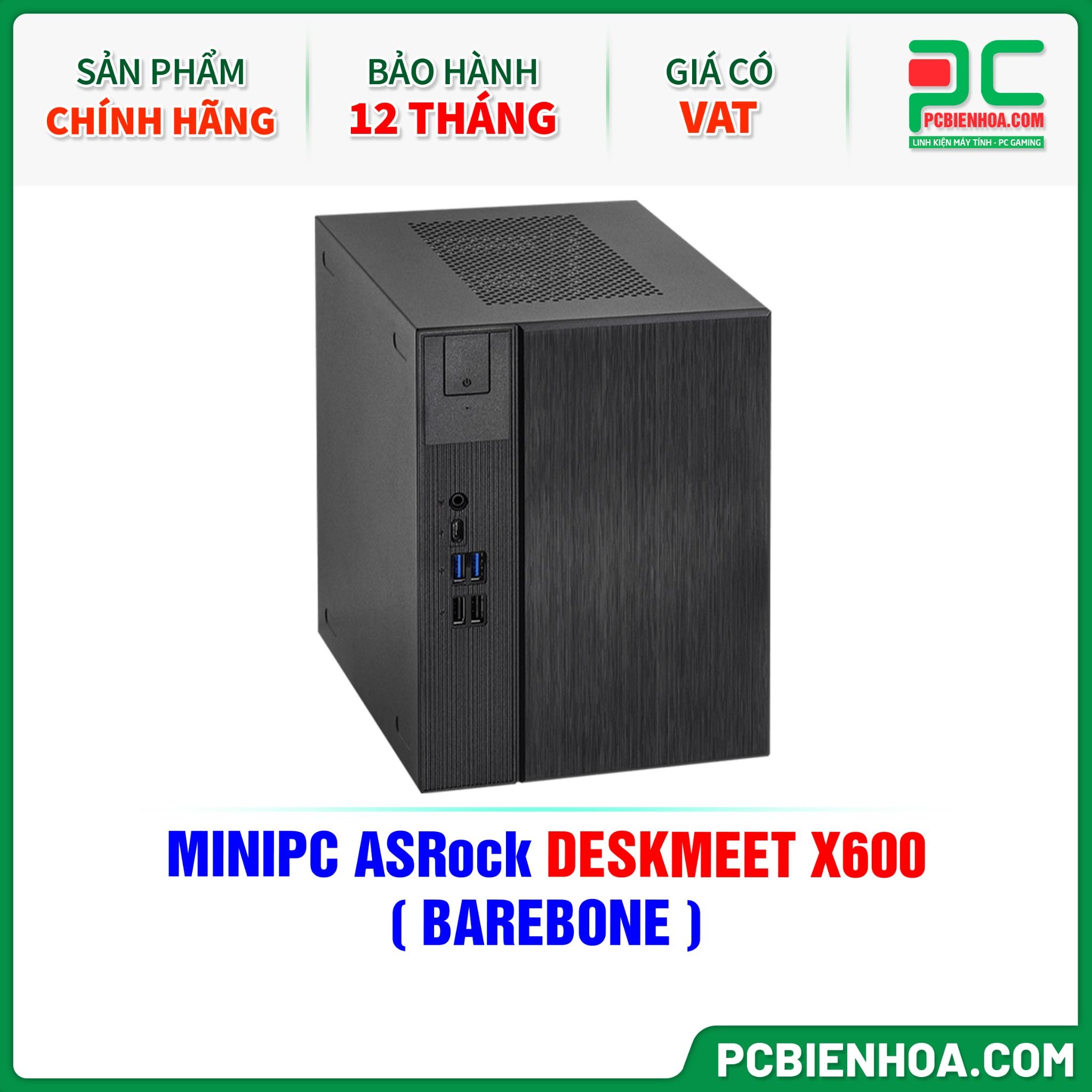 MINIPC ASRock DESKMEET X600 ( BAREBONE )