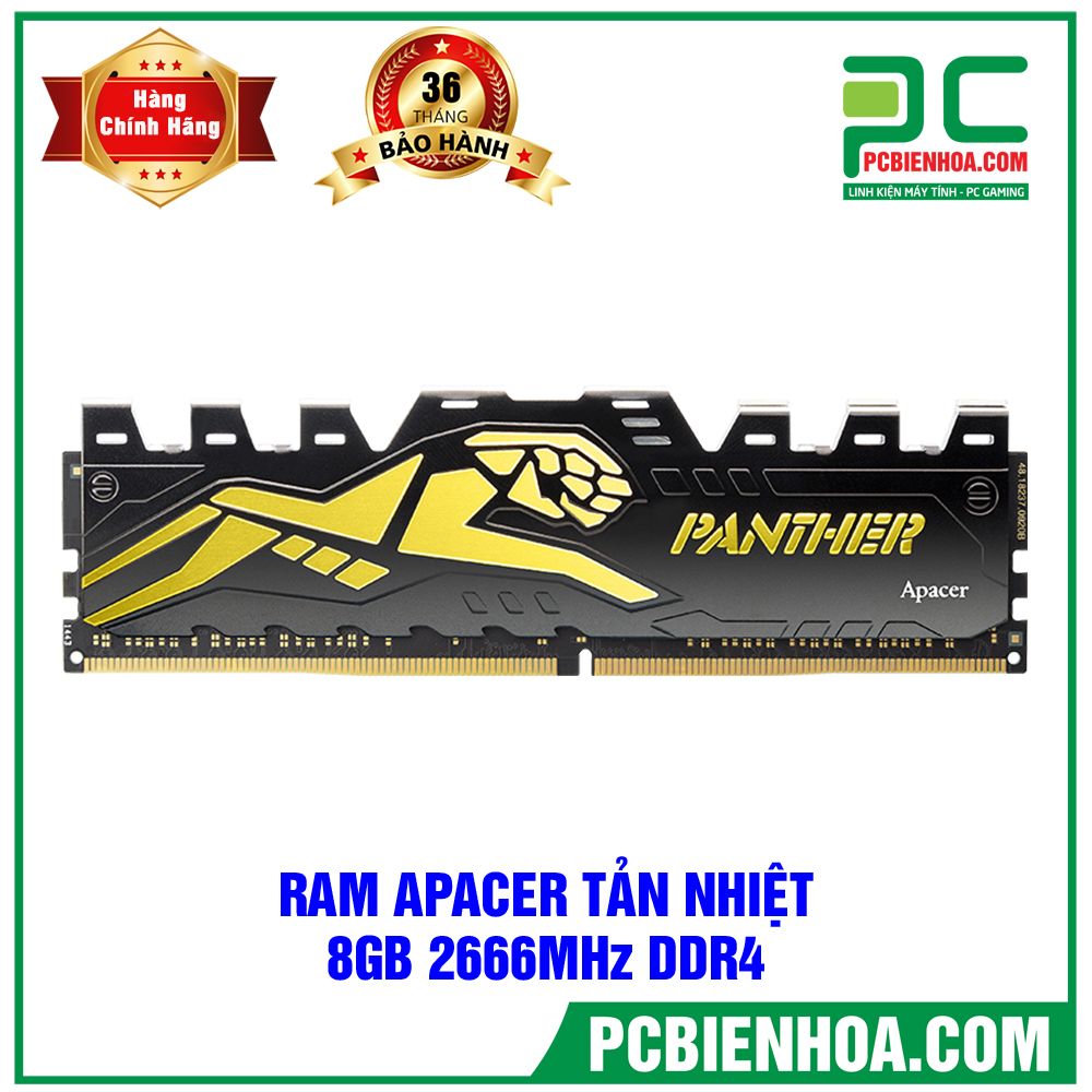 RAM Apacer Tản Nhiệt 8GB 2666MHz DDR4
