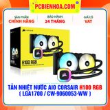  TẢN NHIỆT NƯỚC AIO CORSAIR H100 RGB ( HỖ TRỢ SOCKET LGA1700 / CW-9060053-WW ) 