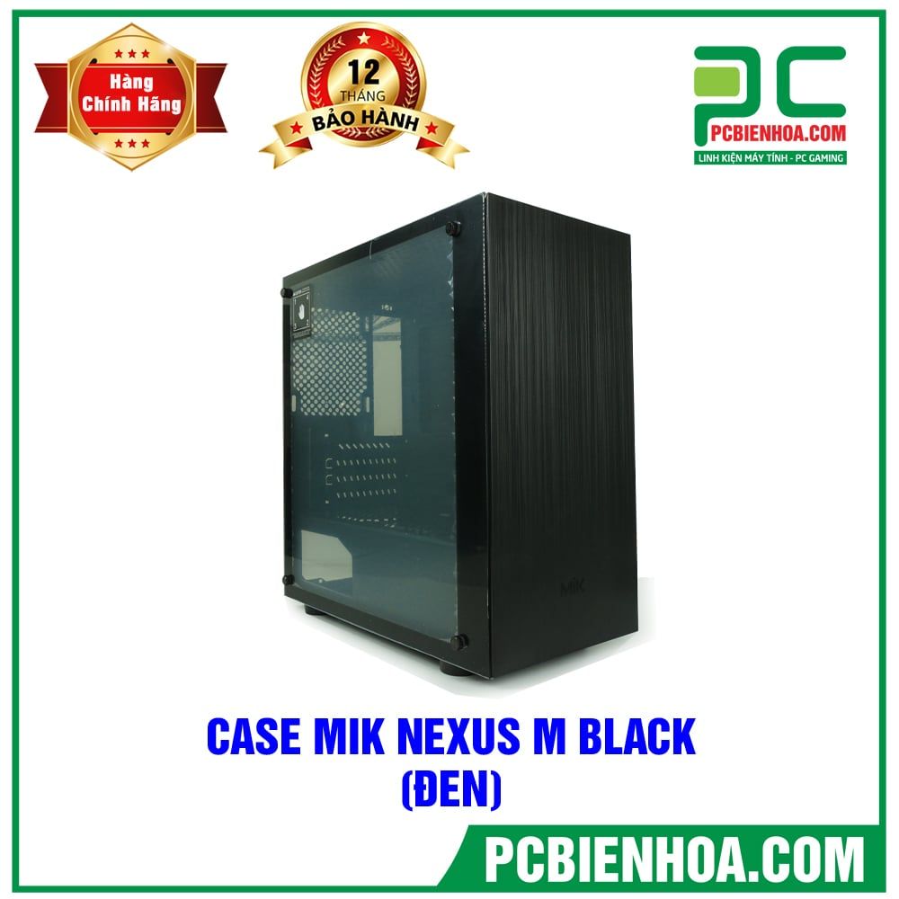 Case máy tính MIK Nexus M Black ( Màu Đen ) ( MID TOWER )