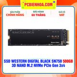  SSD WESTERN DIGITAL BLACK SN750 500GB - 3D NAND M.2 NVMe PCIe Gen 3x4 ( WDS500G3X0C ) 